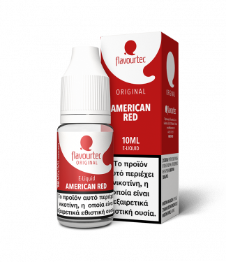Flavourtec – American red 10ml (Αμερικάνικος καπνός) 3mg