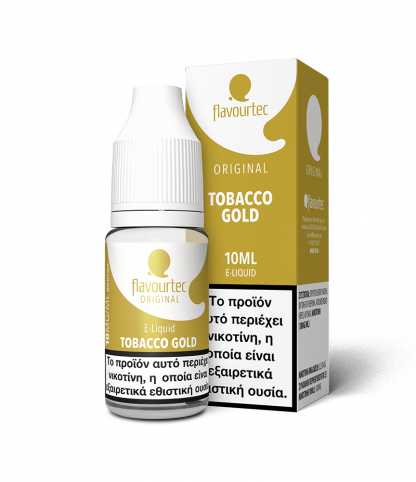 Flavourtec – Tobacco Gold 10ml (Εκλεκτές ποικιλίες καπνού) 3mg