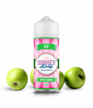 Dinner Lady - Apple Sours Ice 120ml (Παγωμένο πράσινο μήλο) 120ml